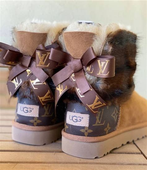 Louis Vuitton uggs boots custom